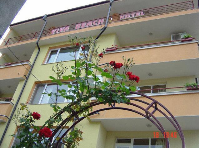 Viva Beach Hotel Pomorie Exterior foto